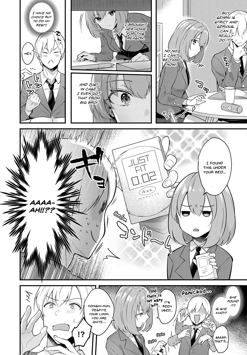 Hentai Manga Comic-Girlfriend Face-Read-4